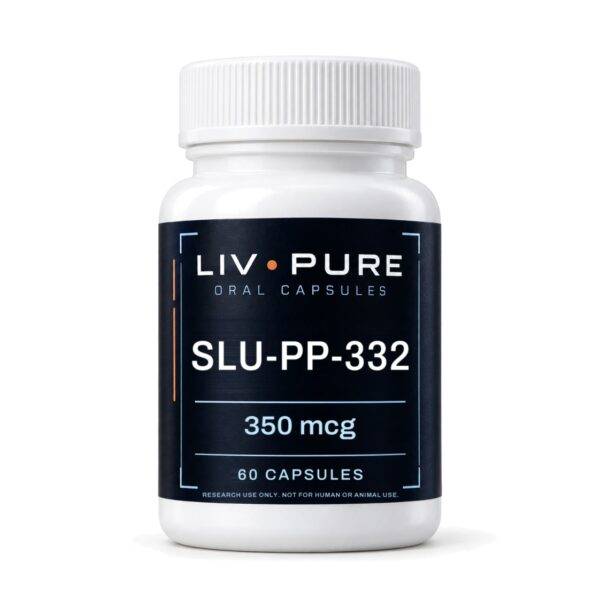 Liv Pure SLU-PP-332 350 mcg oral capsule bottle, research use only label