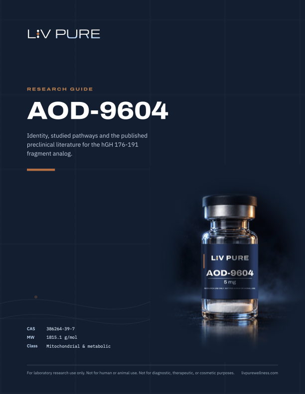 Cover of the AOD-9604 Research Guide