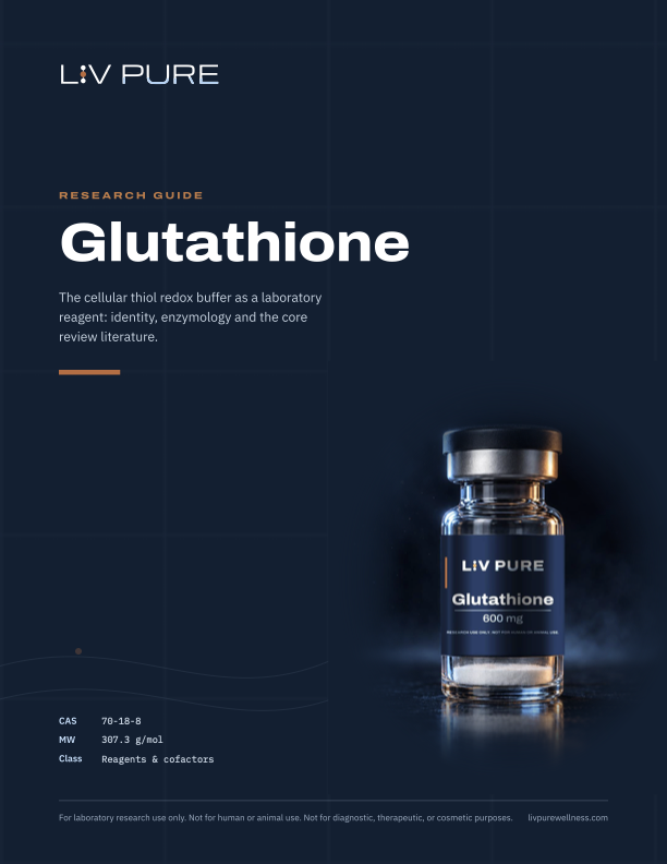 Cover of the Glutathione Research Guide