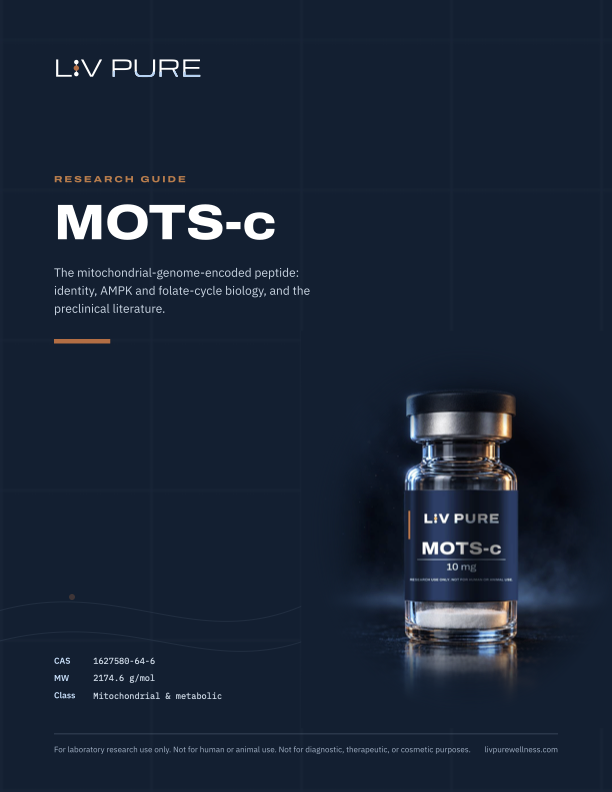 Cover of the MOTS-c Research Guide