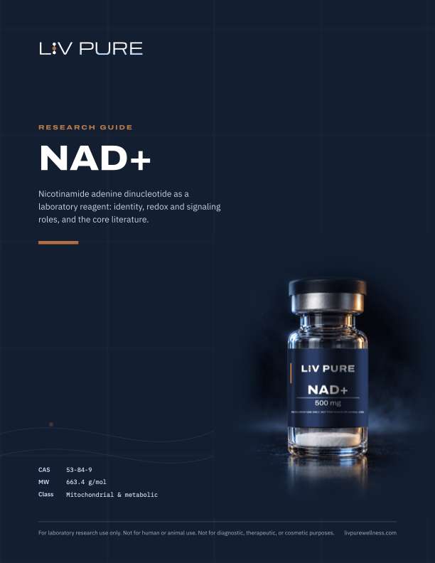 Cover of the NAD+ Research Guide