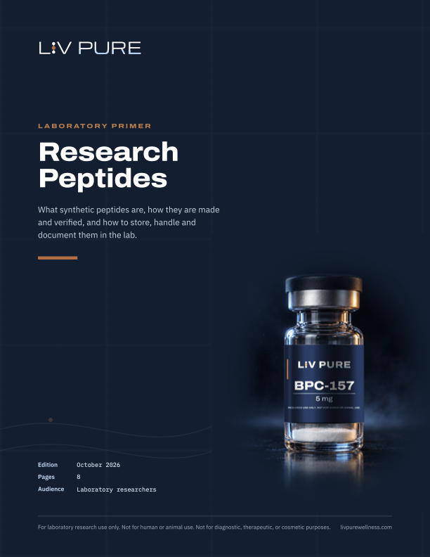 Cover of the Research Peptides: A Laboratory Primer