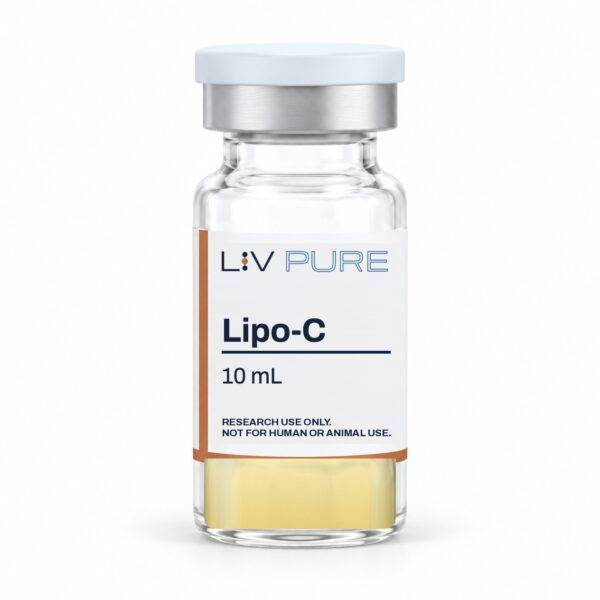 Liv Pure Lipo-C 10 mL research vial, for laboratory research use only